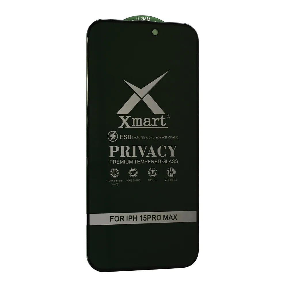 Zastitno staklo Zastitno staklo X mart 9D Privacy za iPhone 15 Pro Max 6.7