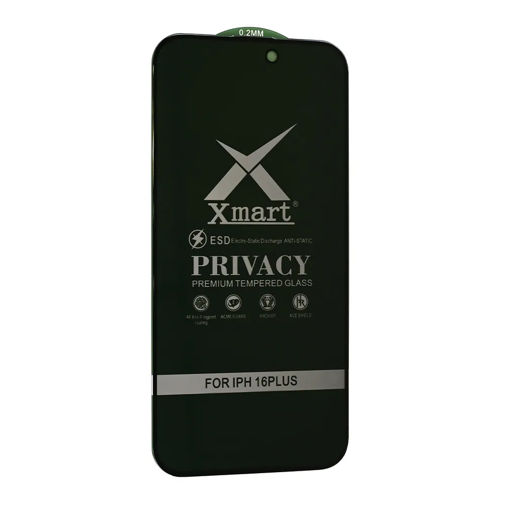 Zastitno staklo Zastitno staklo X mart 9D Privacy za iPhone 16 Plus 6.7