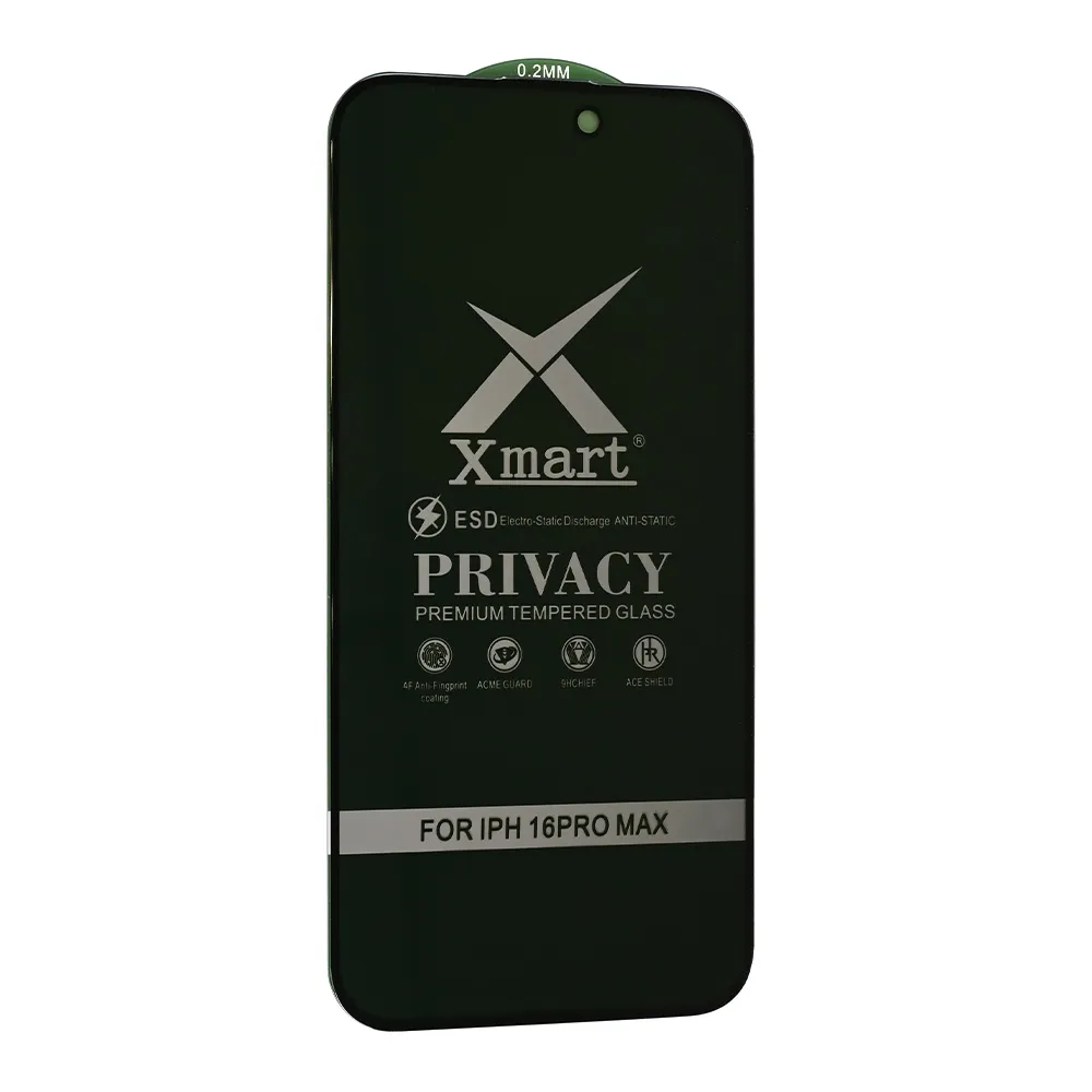 Zastitno staklo Zastitno staklo X mart 9D Privacy za iPhone 16 Pro Max 6.9