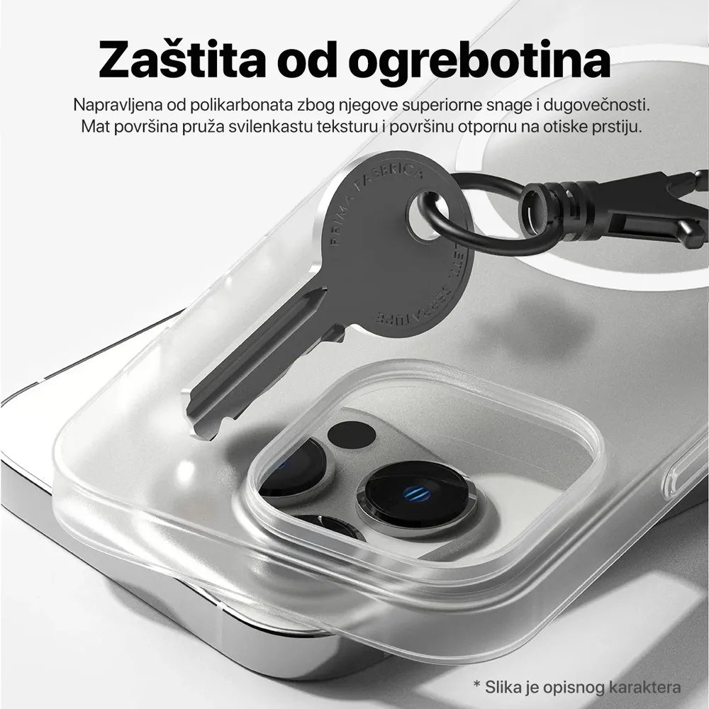 Maska Magsafe Matte PC za Samsung A165F Galaxy A16 5G roze