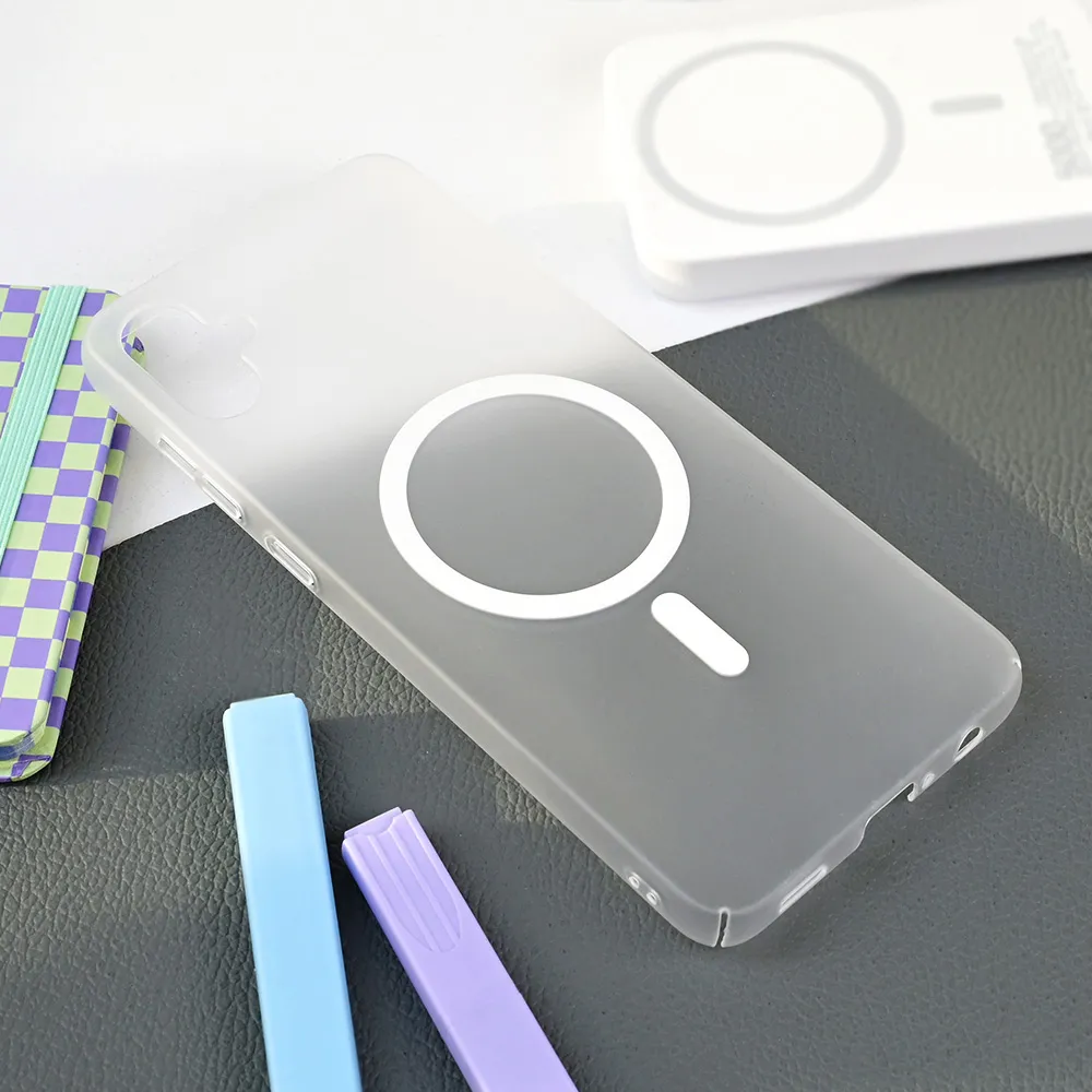 Maska Magsafe Matte PC za Samsung A055F Galaxy A05 bela