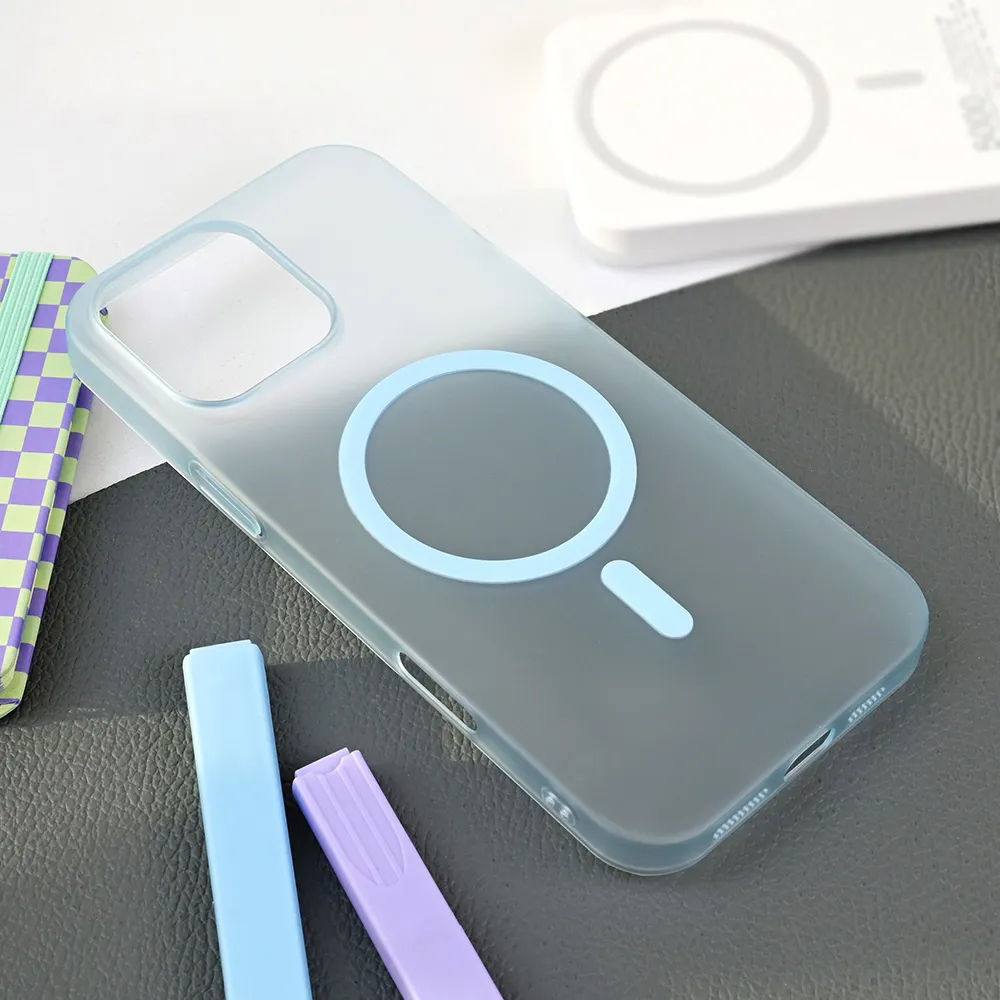 Maska Magsafe Matte PC za iPhone 16 Pro Max 6.9 plava