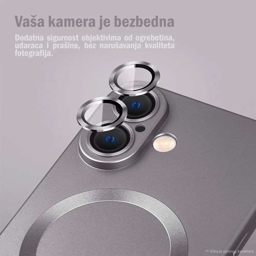 Maska Magsafe Chrome za iPhone 16 Pro Max 6.9 plava