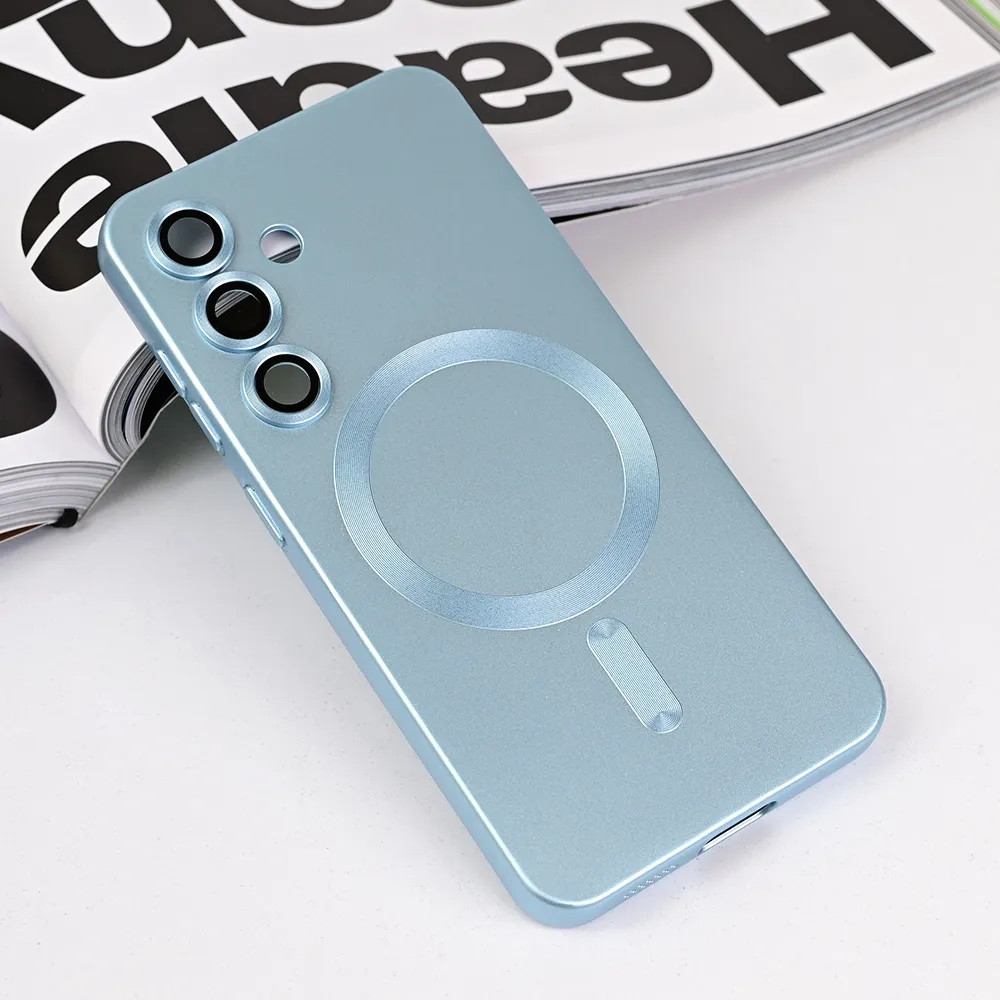 Maska Magsafe Chrome za Samsung S921B Galaxy S24 plava