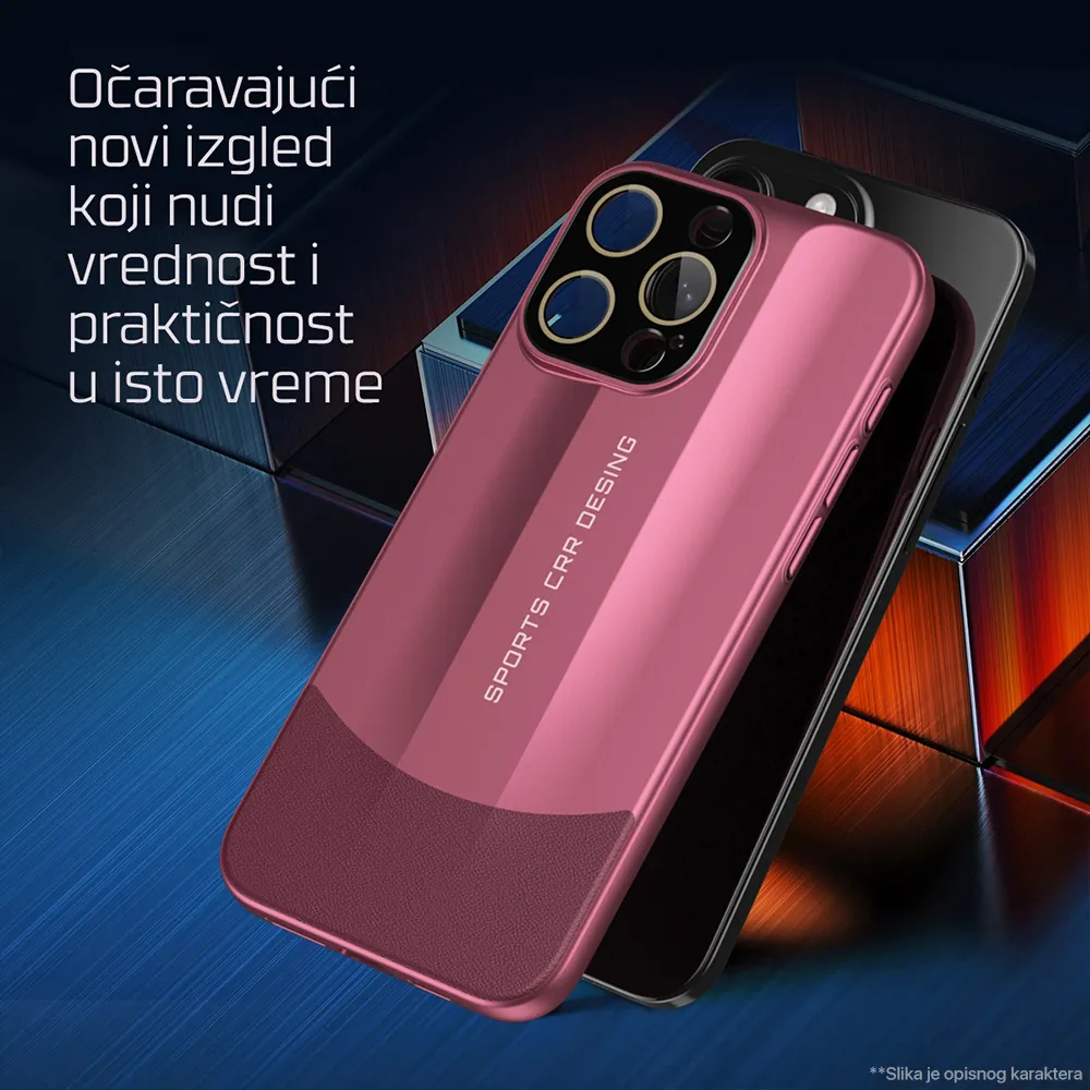 Maska Pure Protect za iPhone 15 Pro Max 6.7 crvena