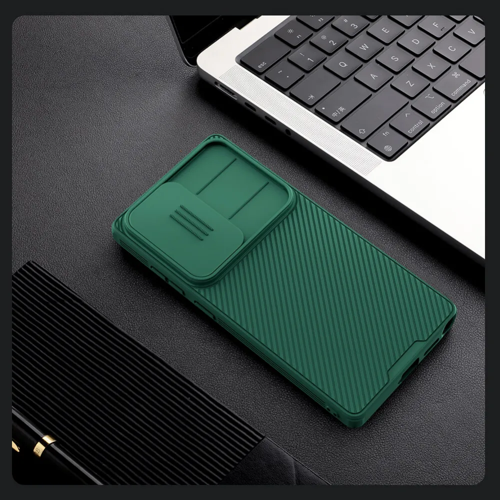 Maska Nillkin CamShield Pro za Samsung S938B Galaxy S25 Ultra zelena