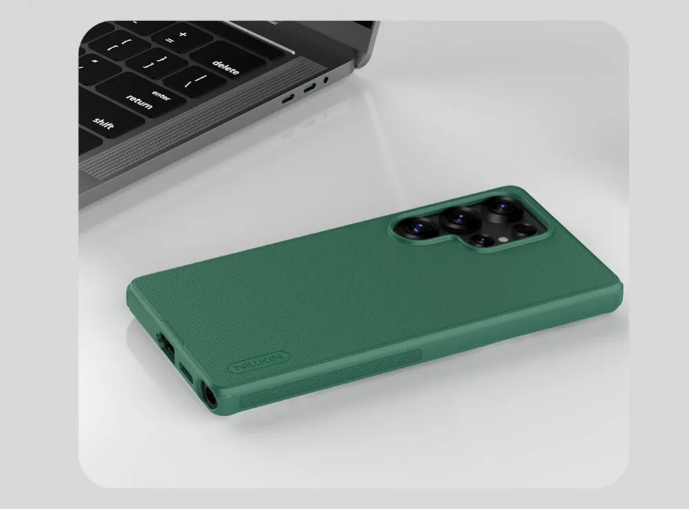 Maska Nillkin Scrub Pro za Samsung S938B Galaxy S25 Ultra zelena