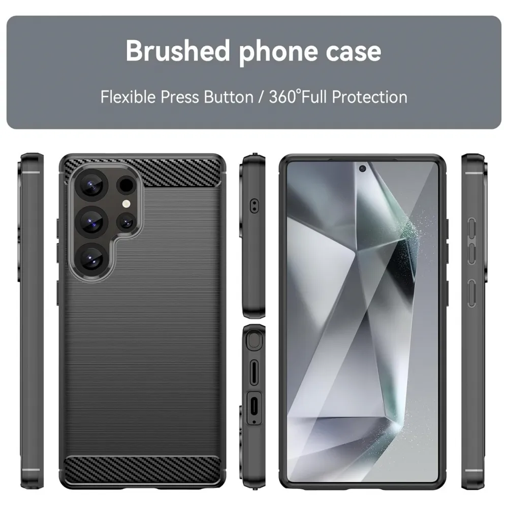 Maska Defender Safeguard za Samsung S938B Galaxy S25 Ultra crna