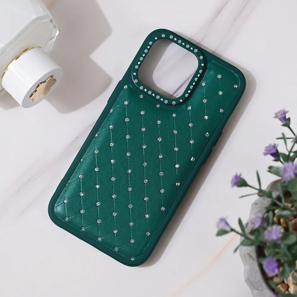 Maska Bling za iPhone 13 Pro 6.1 zelena