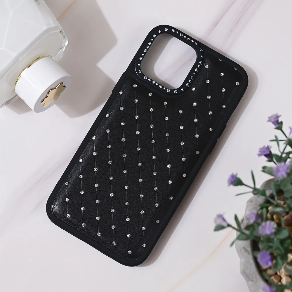 Maska Bling za iPhone 13 Pro Max 6.7 crna