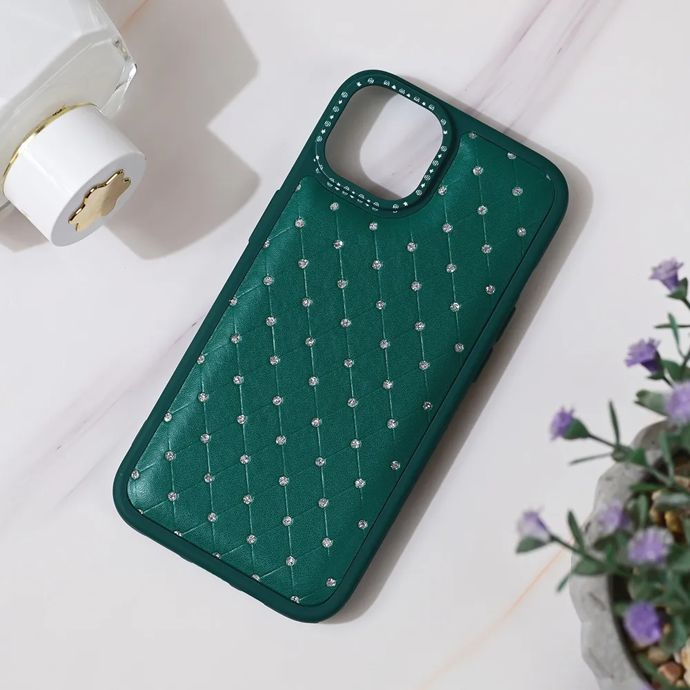 Maska Bling za iPhone 14 6.1 zelena