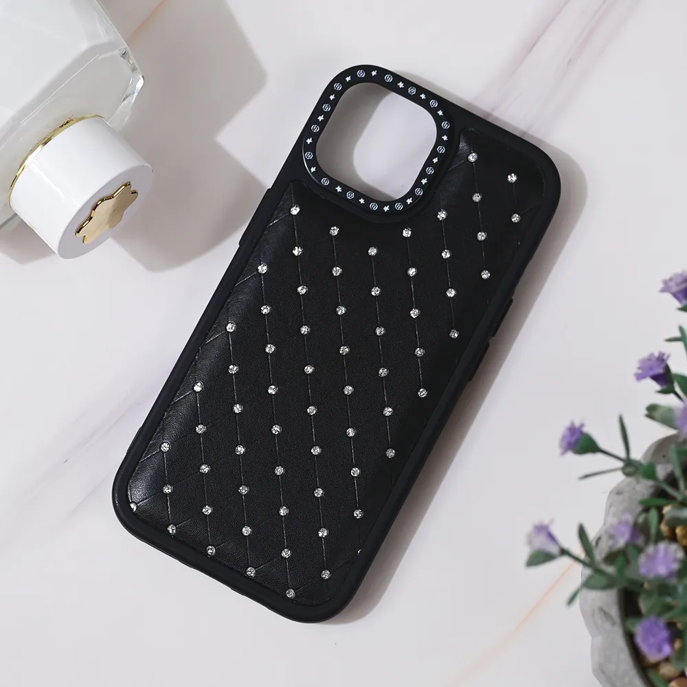 Maska Bling za iPhone 15 6.1 crna