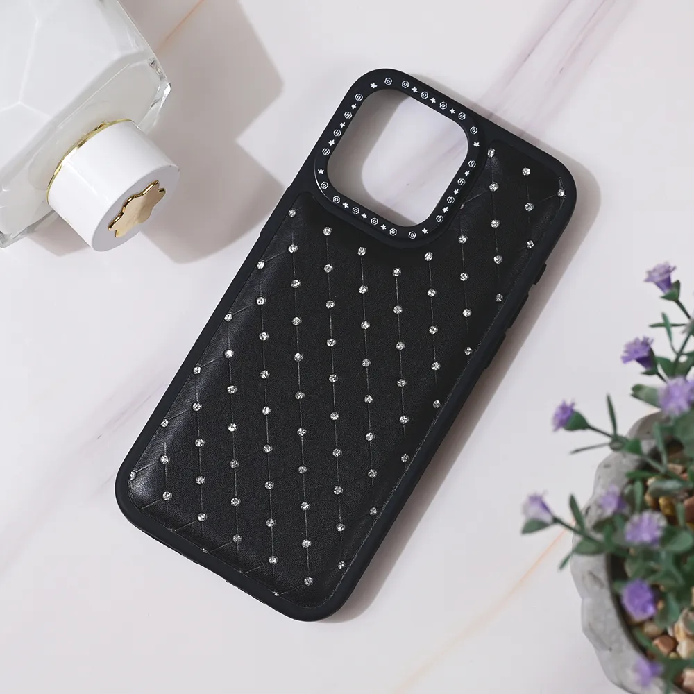 Maska Bling za iPhone 15 Pro Max 6.7 crna