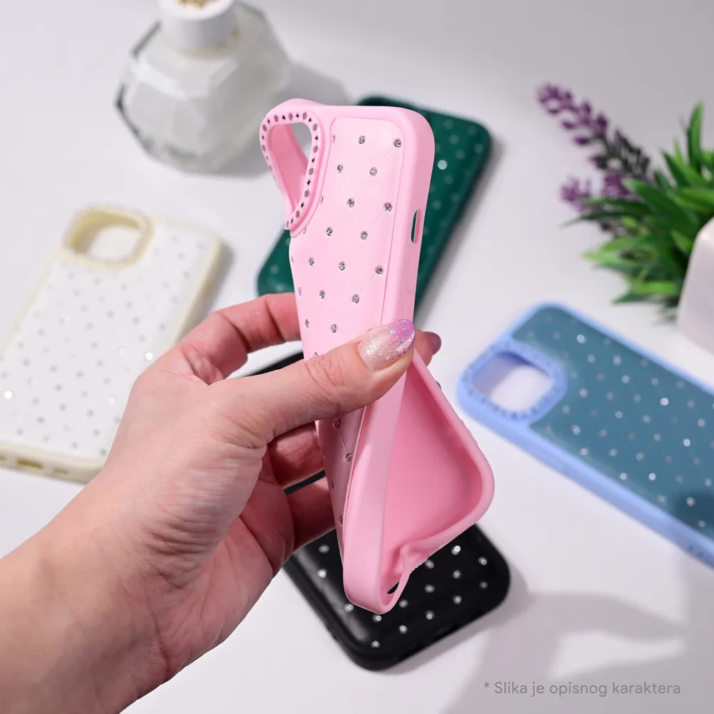 Maska Bling za iPhone 16 6.1 zelena
