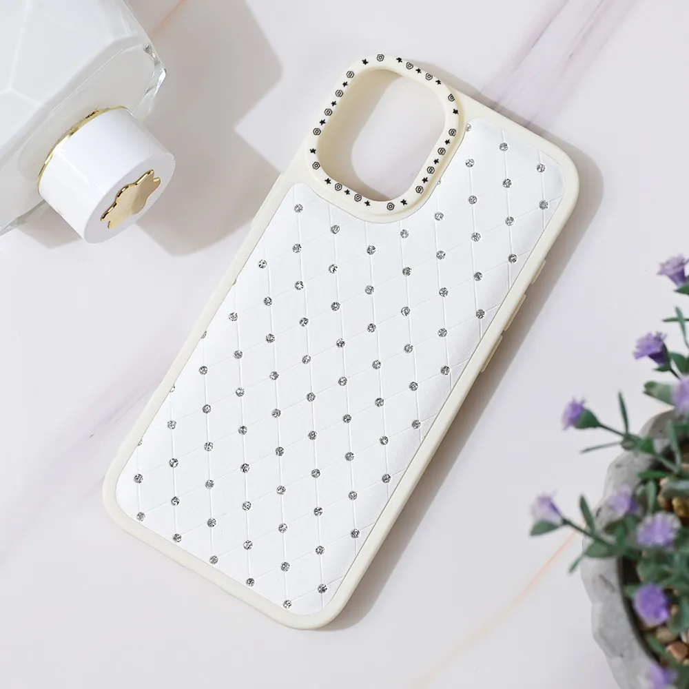 Maska Bling za iPhone 16 Plus 6.7 bela