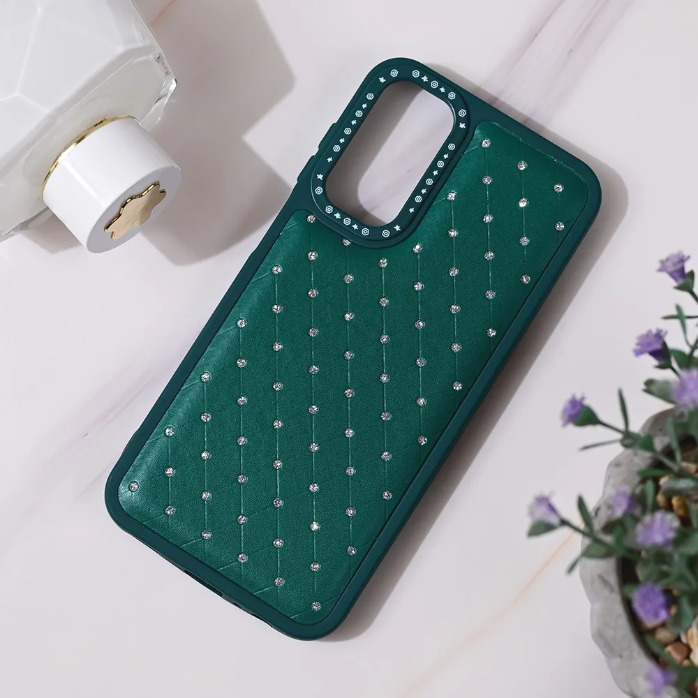 Maska Bling za Samsung A156B Galaxy A15 5G zelena