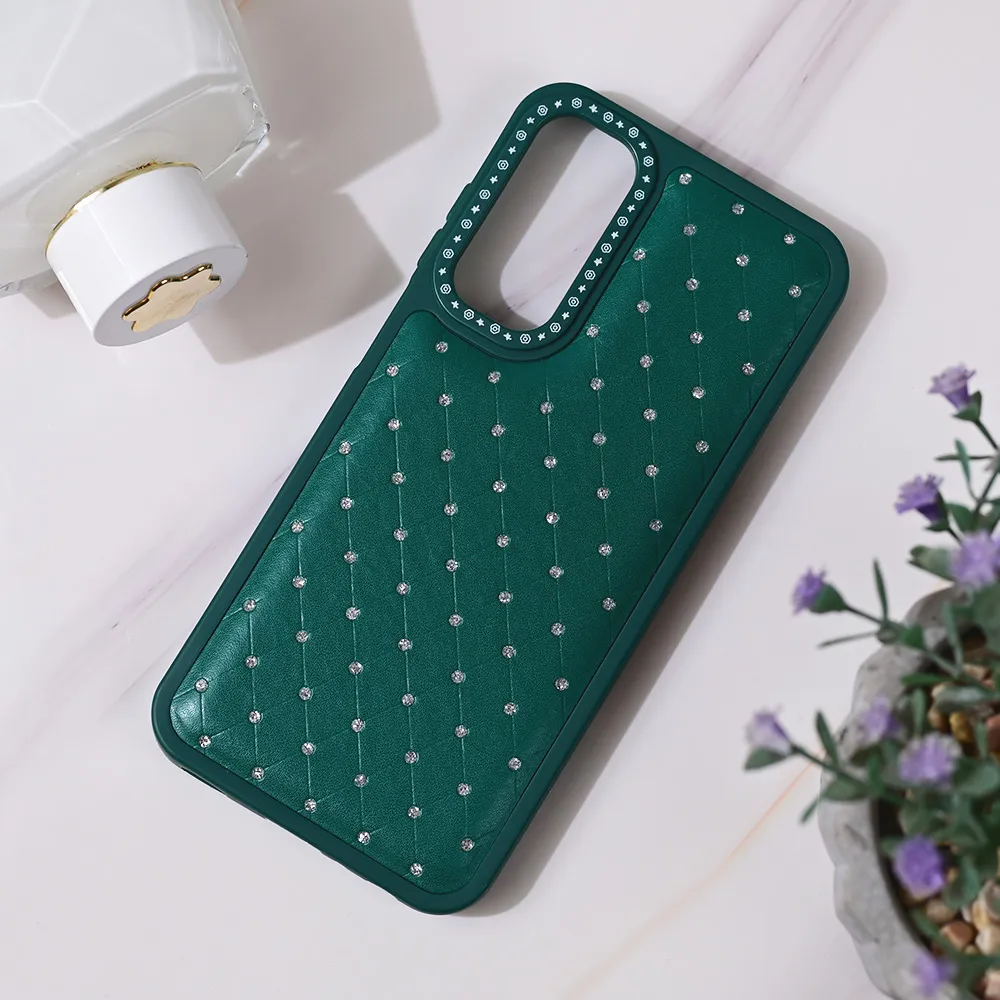 Maska Bling za Samsung A256B Galaxy A25 5G zelena