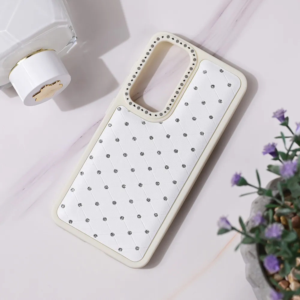 Maska Bling za Samsung S921B Galaxy S24 bela