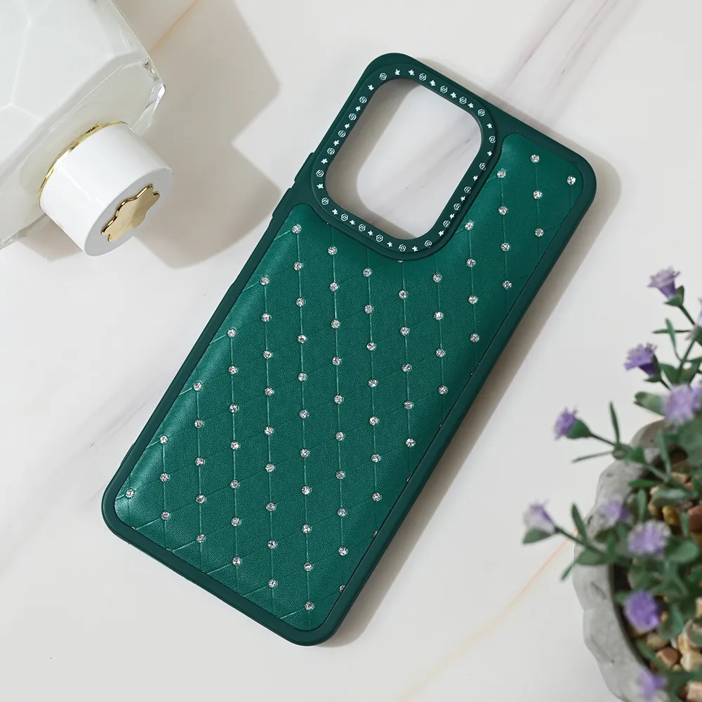 Maska Bling za Xiaomi Redmi 13C zelena