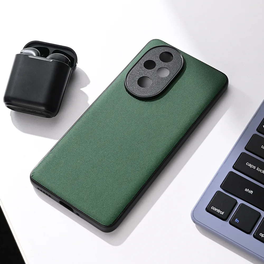 Maska Teracell Scrub za Honor 200 Pro tamno zelena