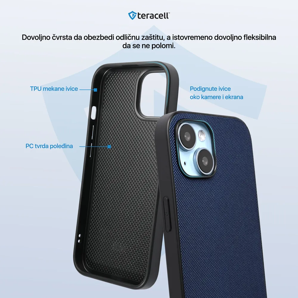 Maska Teracell Scrub za iPhone 14 6.1 crna