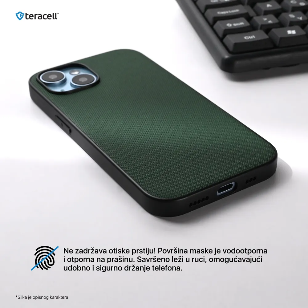 Maska Teracell Scrub za iPhone 16 Plus 6.7 tamno plava