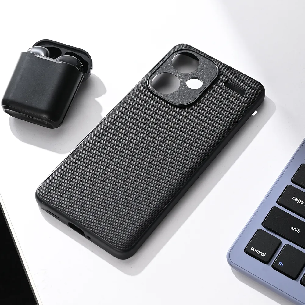 Maska Teracell Scrub za Xiaomi Redmi Note 13 Pro Plus crna
