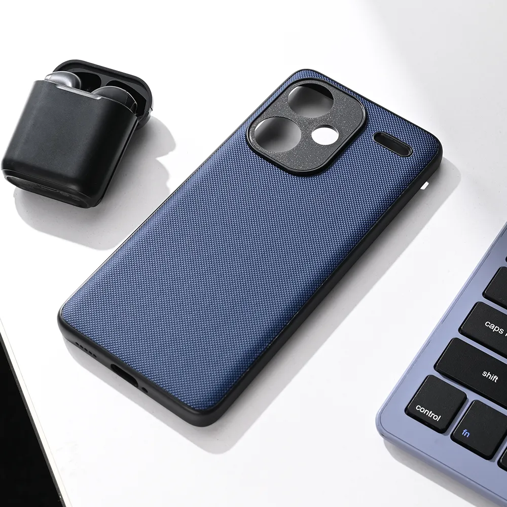 Maska Teracell Scrub za Xiaomi Redmi Note 13 Pro Plus tamno plava