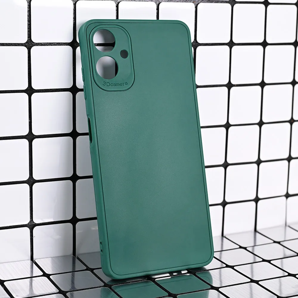 Maska 3D Camera za Samsung A065F Galaxy A06 tamno zelena