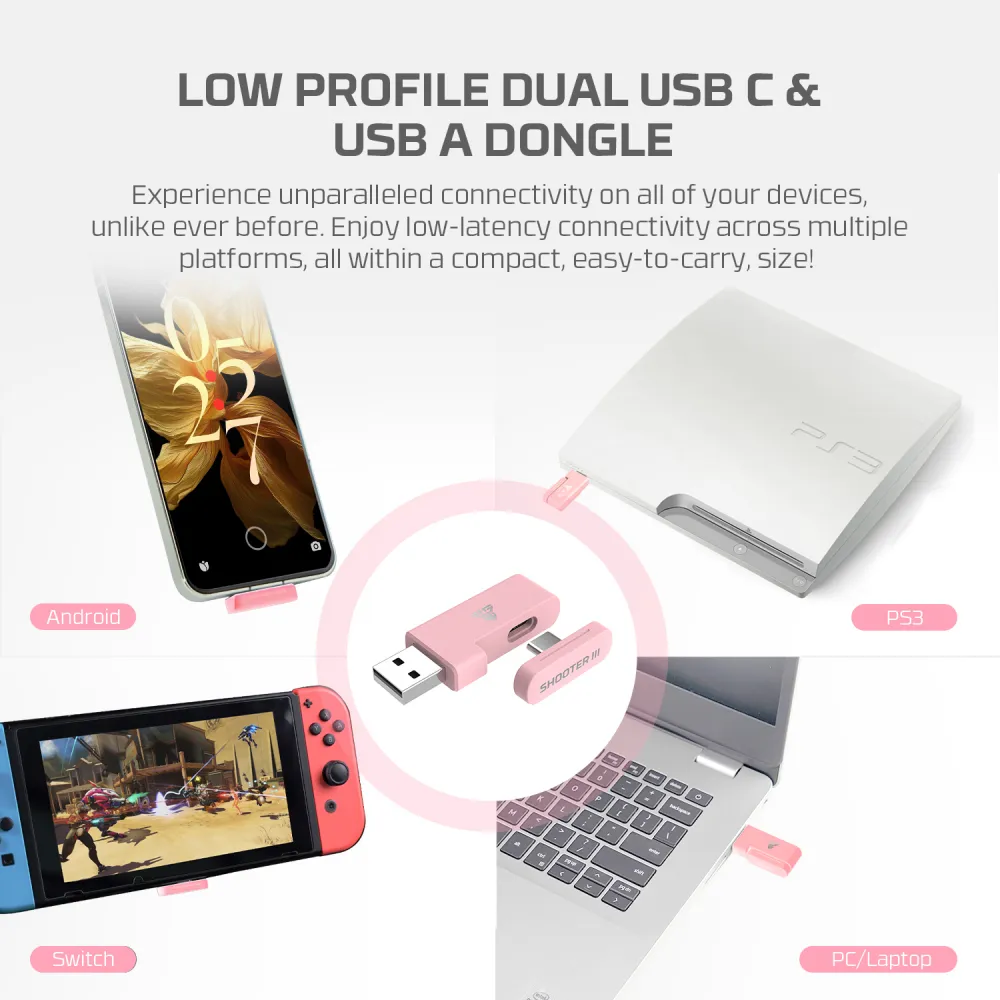 Joypad wireless Fantech WGP13S Revolver III Sakura