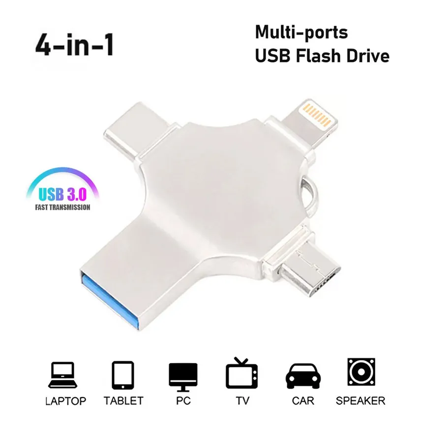 USB flash memorija JWD 4in1 pen drive 64GB