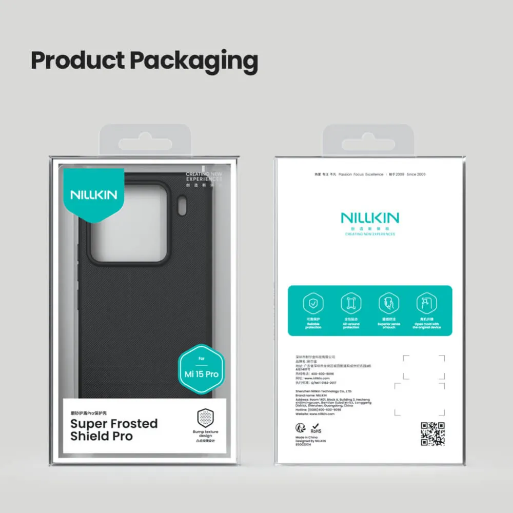 Maska Nillkin Scrub Pro za Xiaomi 15 Pro crna
