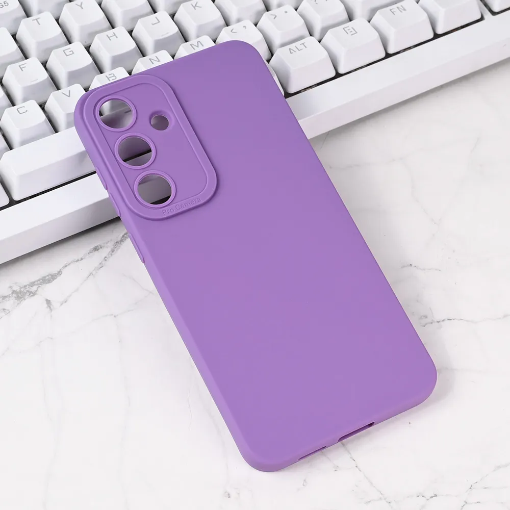 Maska Silikon Pro Camera za Samsung S936B Galaxy S25 Plus ljubicasta