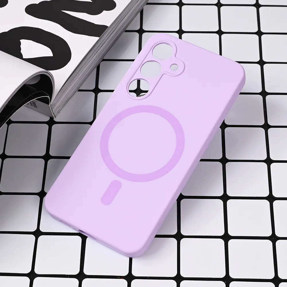 Maska Magsafe Pure color za Samsung S921B Galaxy S24 lila