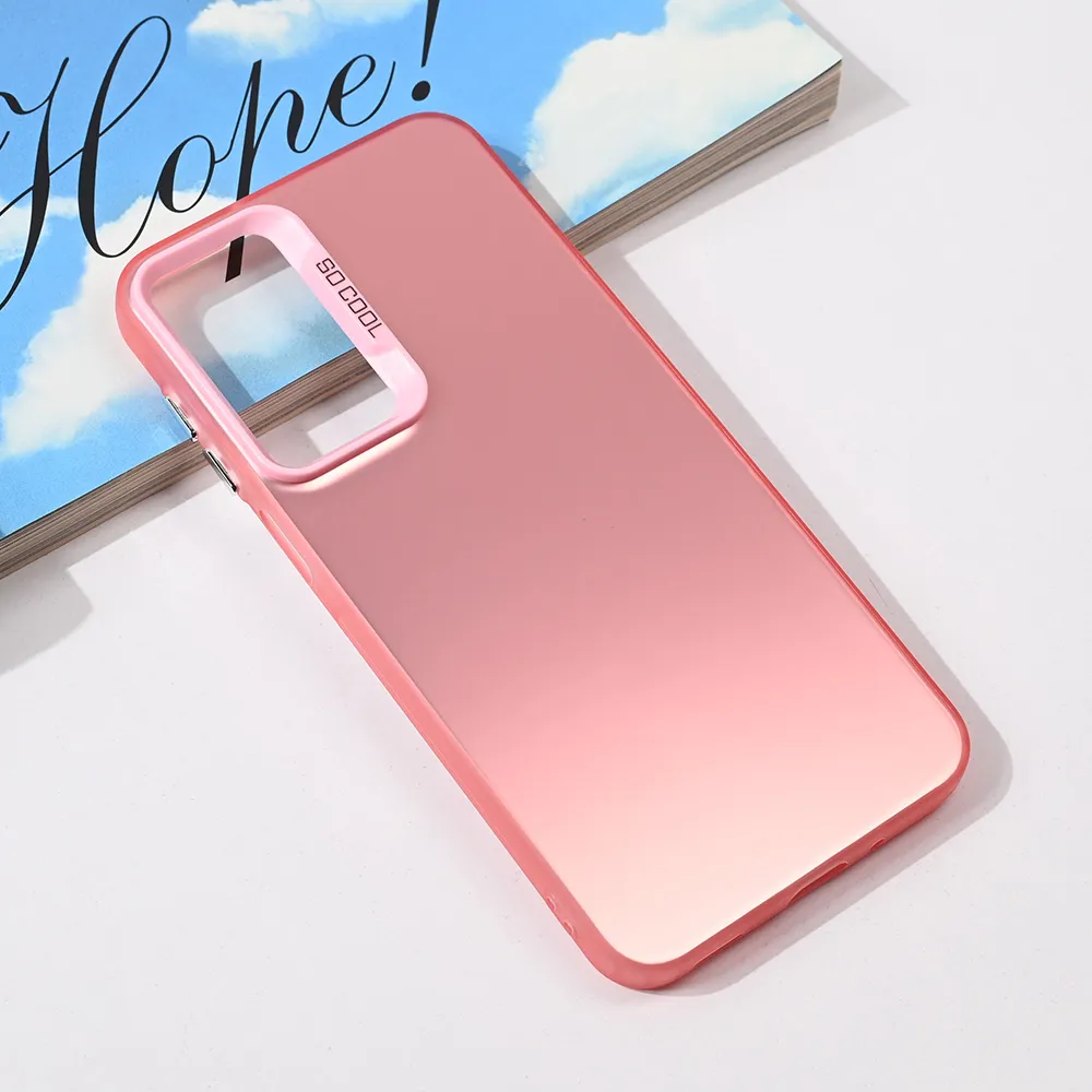 Maska Clear za Samsung A165F Galaxy A16 roze