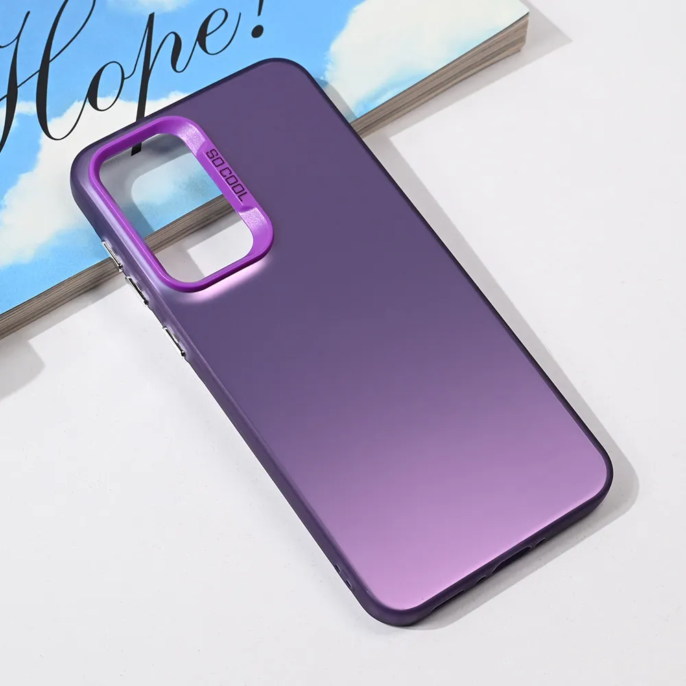 Maska Clear za Samsung A366B Galaxy A36 ljubicasta