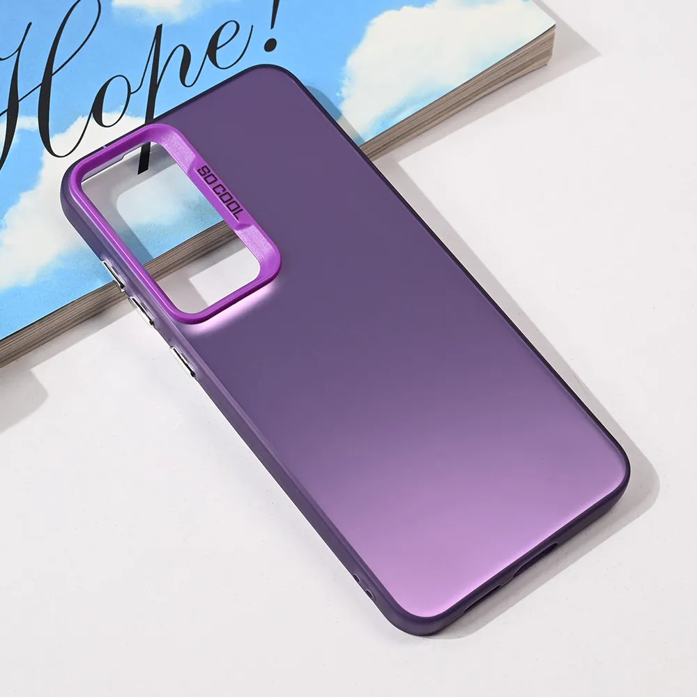 Maska Clear za Samsung S936B Galaxy S25 Plus ljubicasta