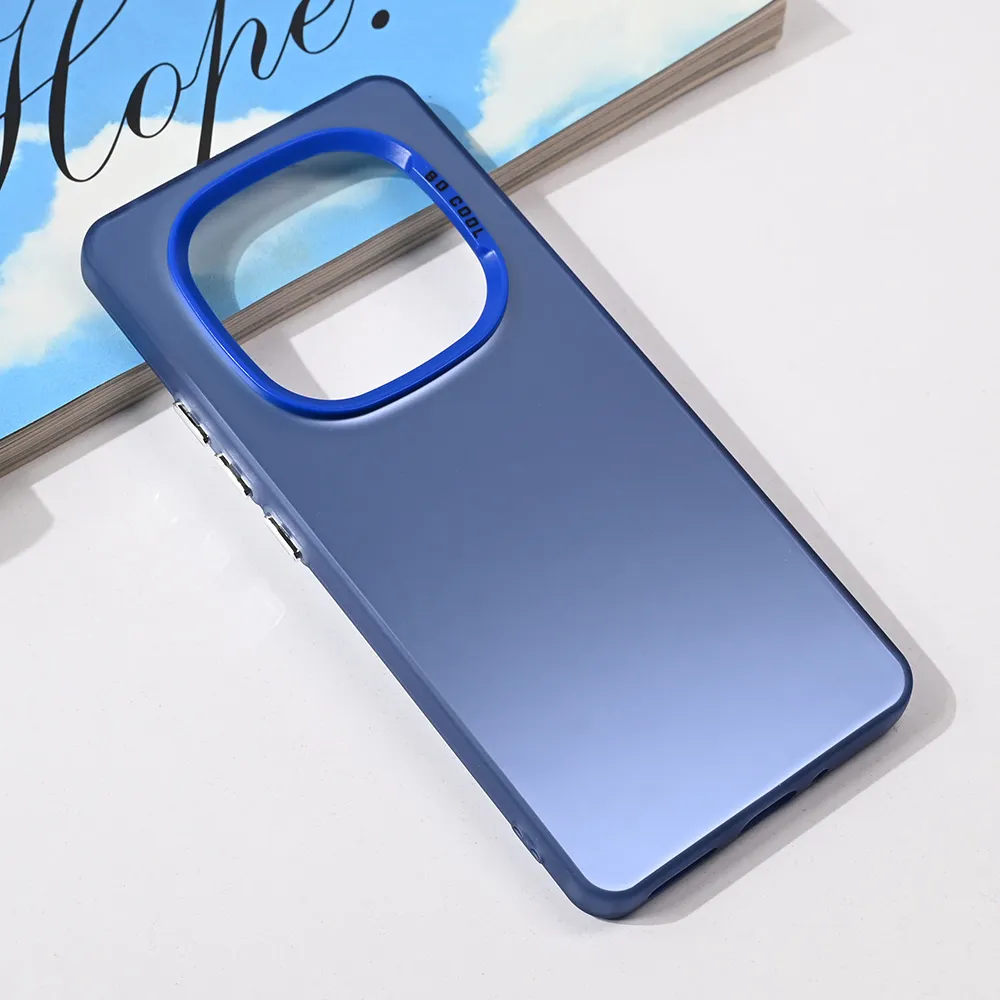 Maska Clear za Xiaomi Redmi Note 14 Pro 5G plava