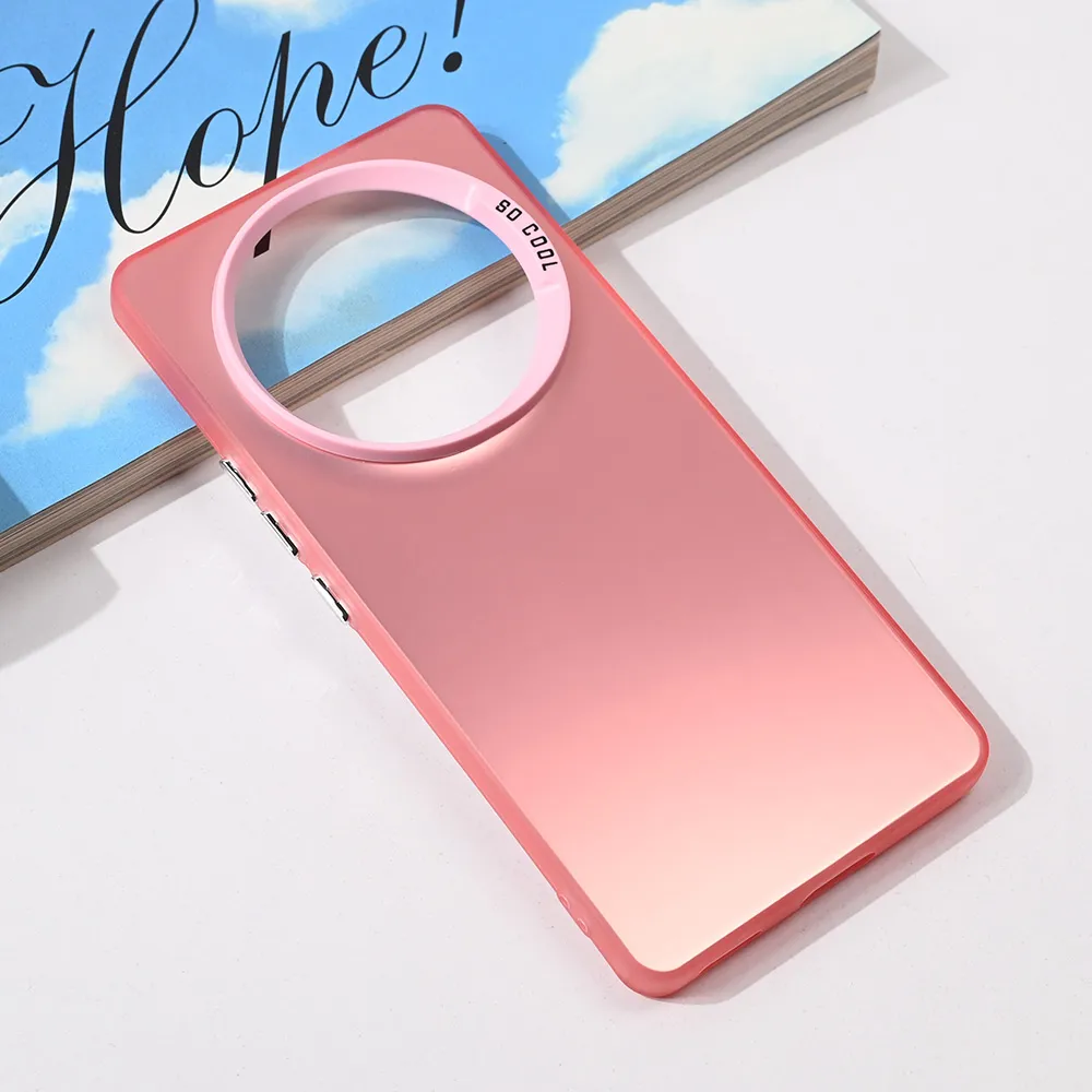 Maska Clear za Honor Magic 7 lite roze