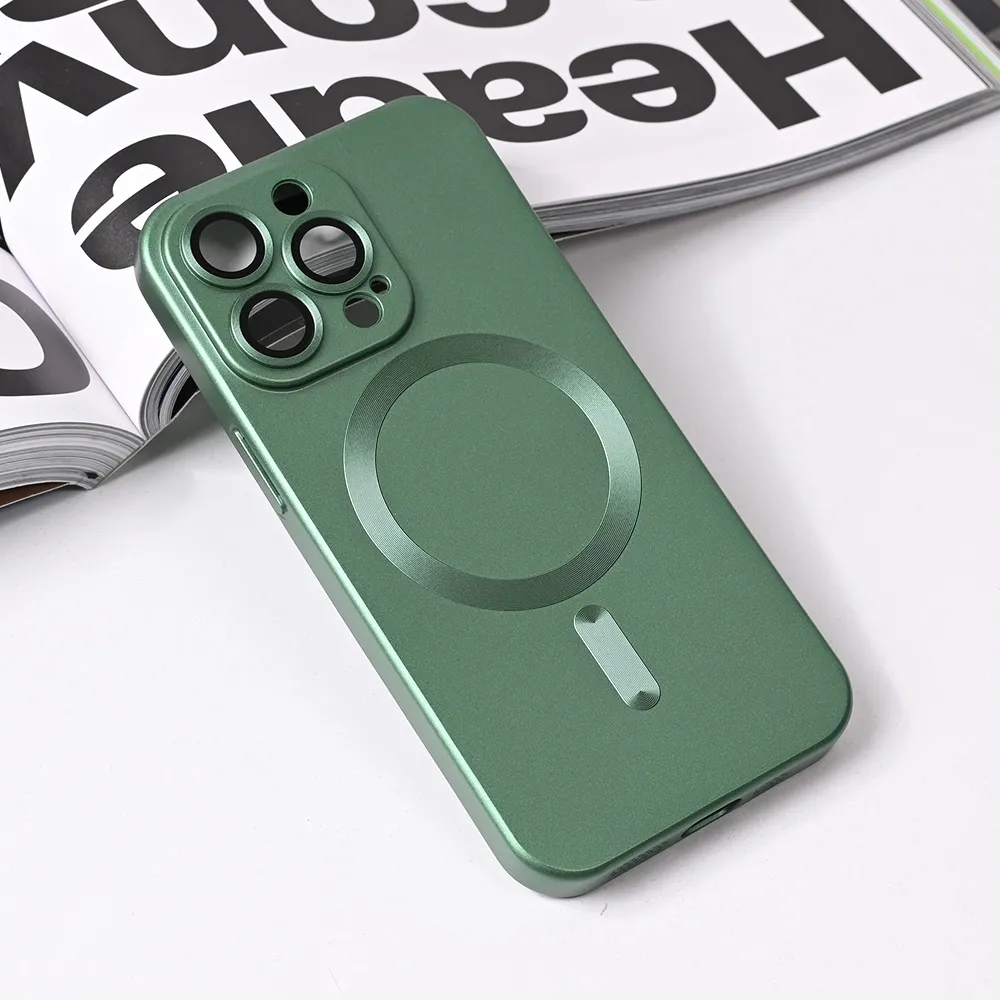 Maska Magsafe Chrome za iPhone 13 Pro 6.1 zelena