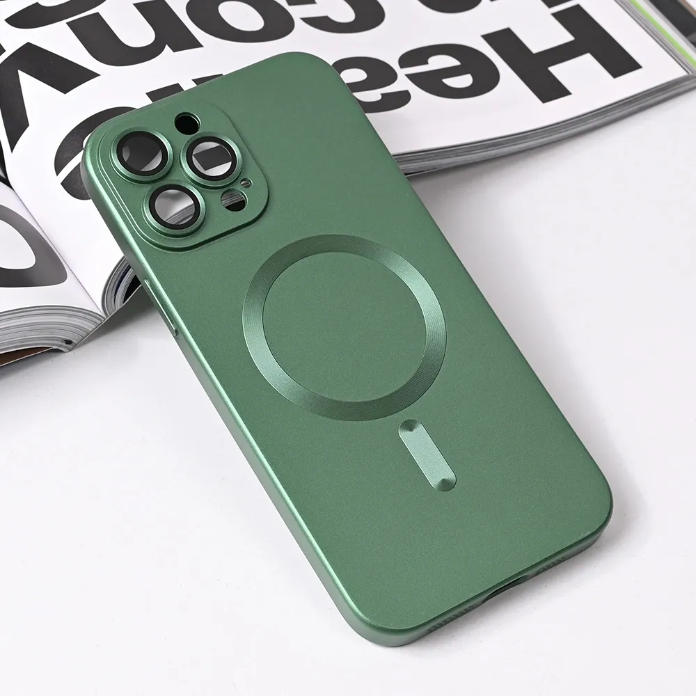 Maska Magsafe Chrome za iPhone 13 Pro Max 6.7 zelena