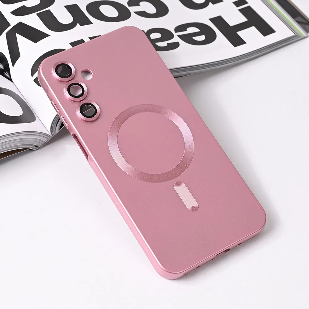 Maska Magsafe Chrome za Samsung A165F Galaxy A16 roze