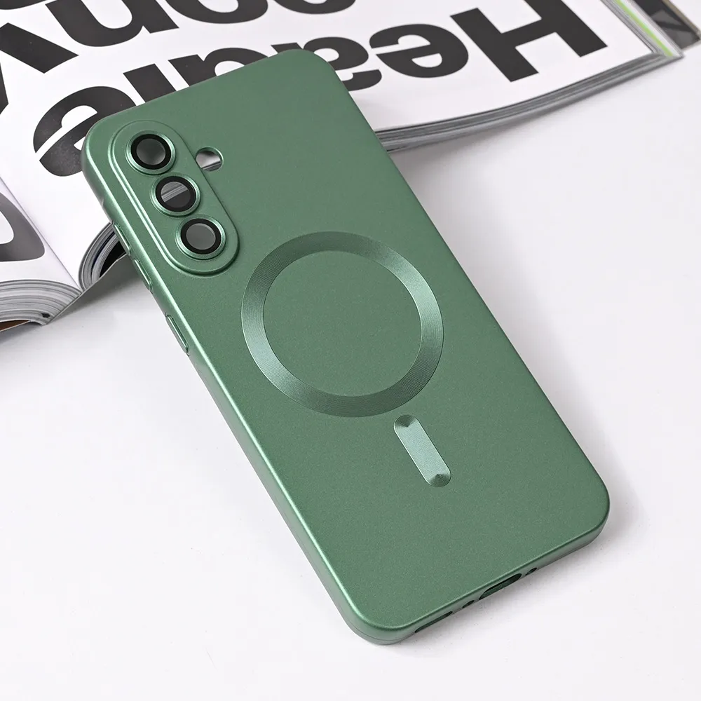 Maska Magsafe Chrome za Samsung A366B Galaxy A36 zelena