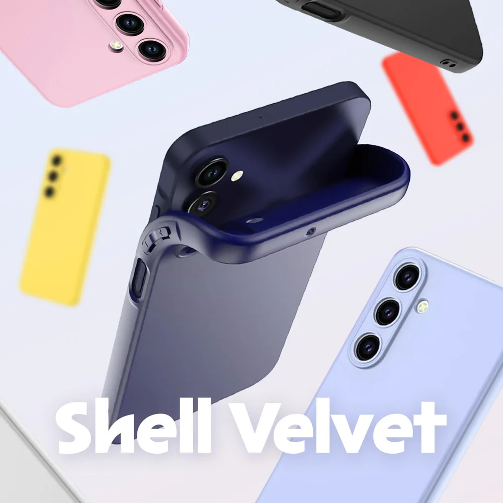 Maska Shell Velvet za Samsung A266B Galaxy A26 5G crna