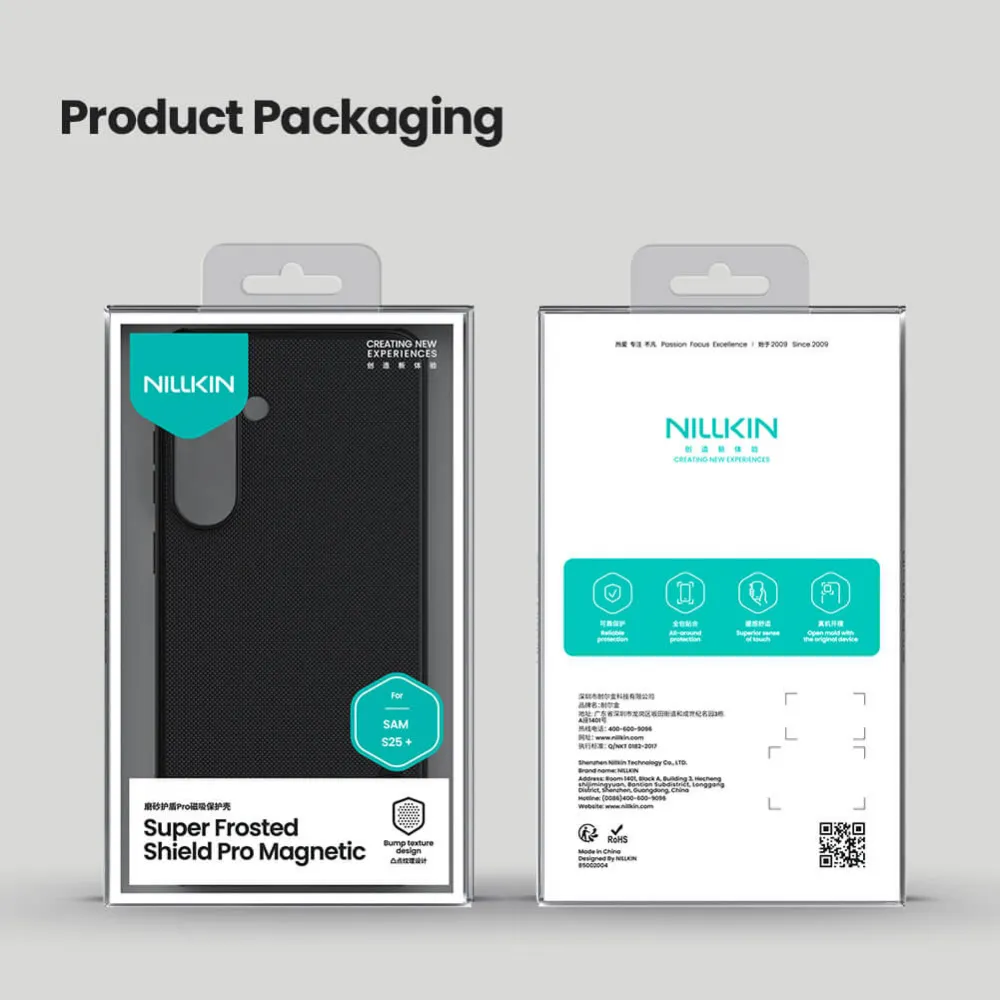 Maska Nillkin Scrub Pro Magnetic za Samsung S936B Galaxy S25 Plus crna