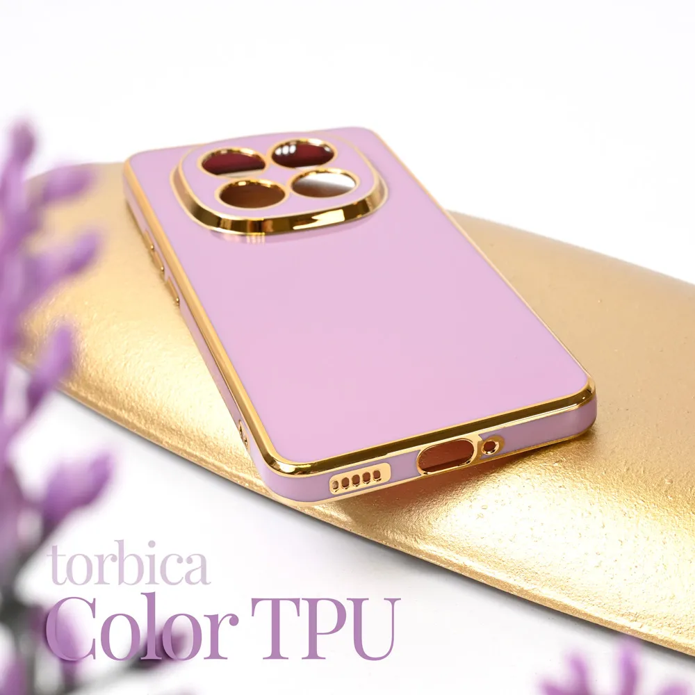 Maska Color TPU za Xiaomi Redmi Note 14 Pro Plus ljubicasta