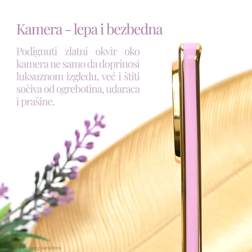 Maska Color TPU za Xiaomi Redmi Note 14 Pro Plus ljubicasta