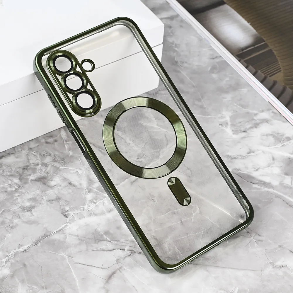 Maska Magsafe Lux za Samsung A266B Galaxy A26 5G zelena
