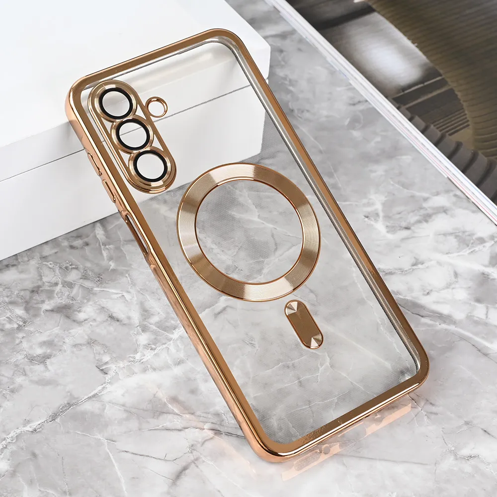 Maska Magsafe Lux za Samsung A266B Galaxy A26 5G zlatna