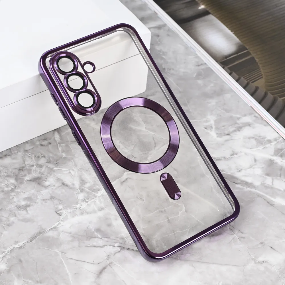 Maska Magsafe Lux za Samsung A366B Galaxy A36 5G ljubicasta